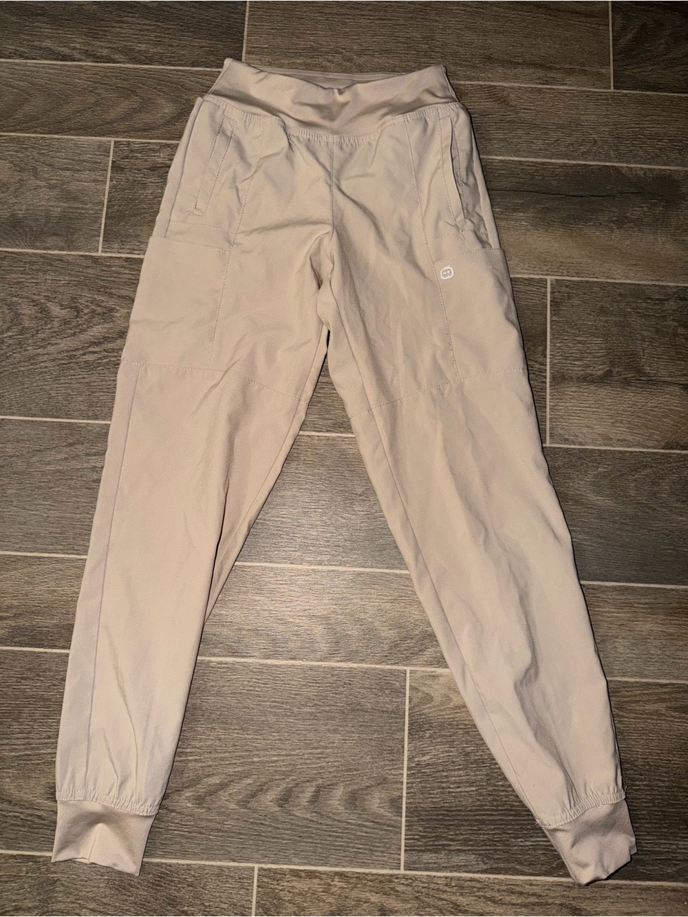WonderWink Women's Modern Fit Scrub Pants in Light Beige